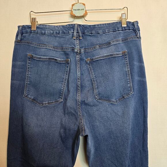 Good American 22×28 Good Waist Stretch Jean – Plus Size (GW108T) Curve-Fit B219 - Picture 7 of 12